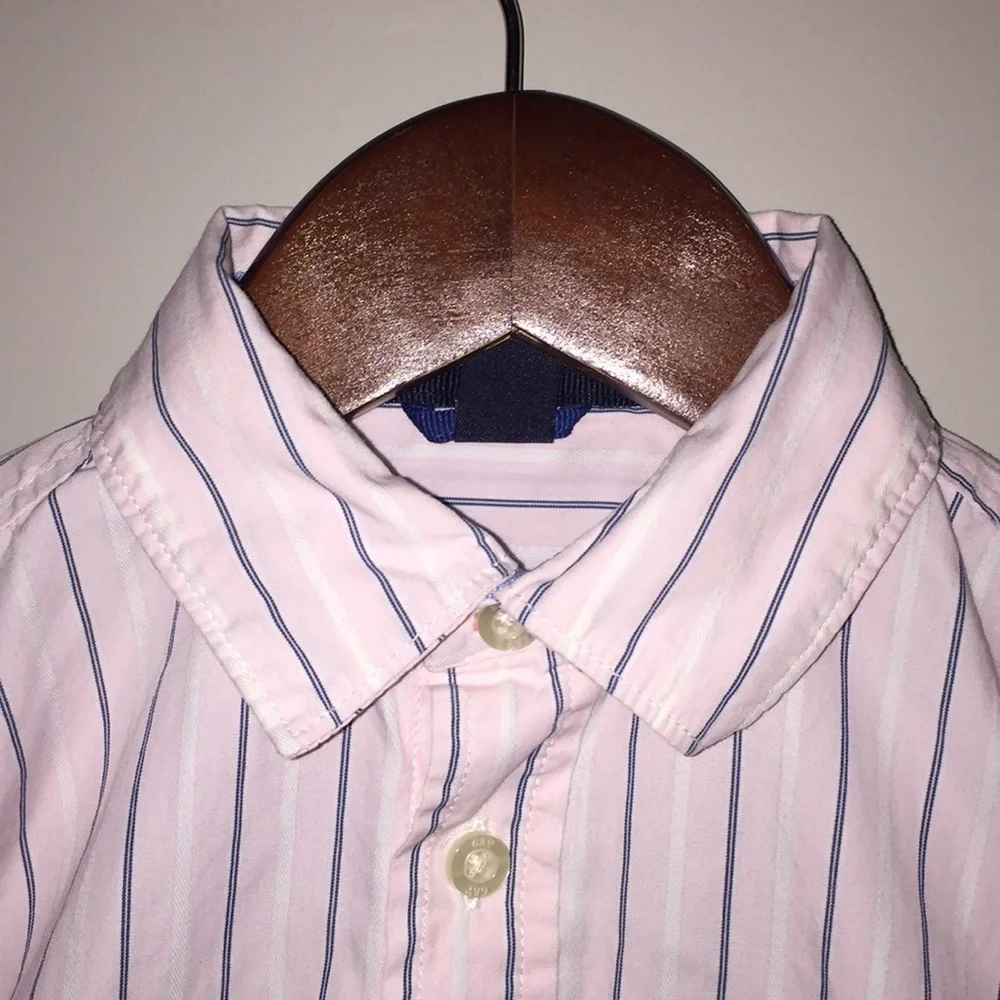 Gap Toddler Boy light Pink Dress Shirt Size 5T